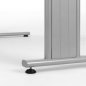 Preview: Schreibtisch Mega C-Fuß Detail Stellfuß